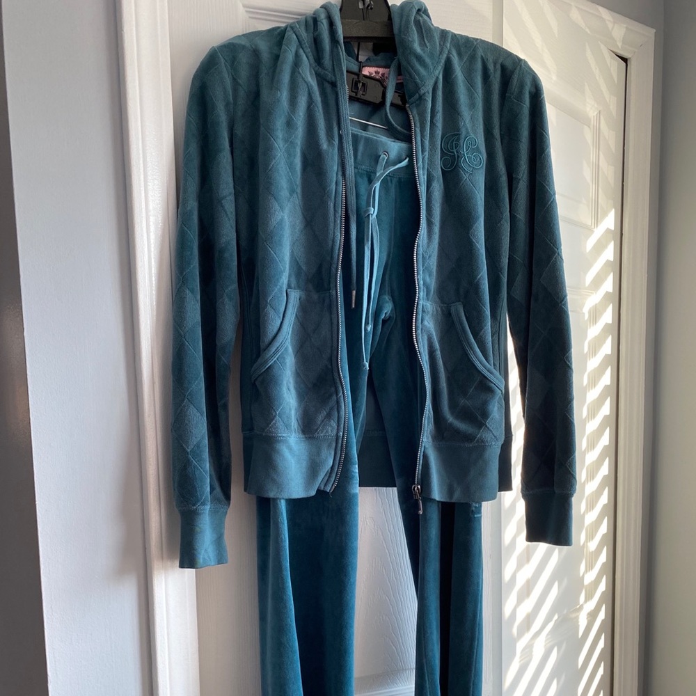 Juicy Couture Jogger / tracker zip up and pants